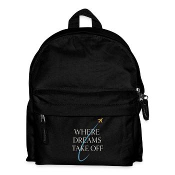 Flight Instructor Cfi Pilot Aviation Instructor - Kids' Backpack - black - Front