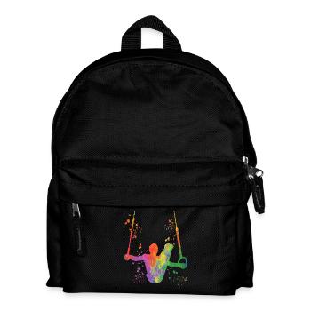 Gymnastique artistique Anneaux Gymnastique artistique - Sac à dos Enfant - noir - Devant