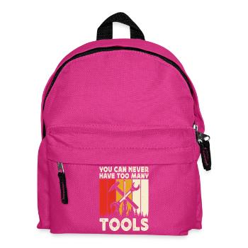 Mécanicien automobile Mécatronicien Technicien Tournevis Cadeau - Sac à dos Enfant - fuchsia - Devant