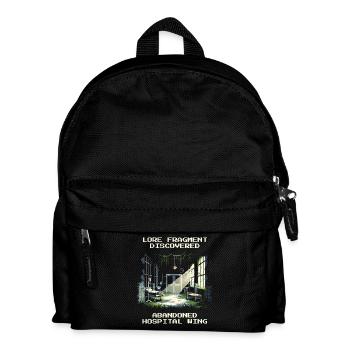Lore found: Abandoned Clinic Wing | Urban - Kids' Backpack - black - Front