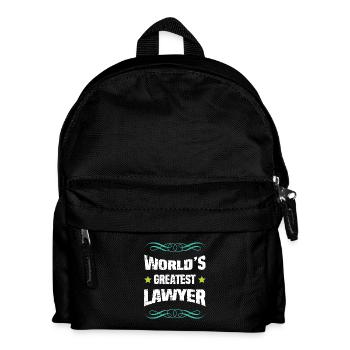 Le plus grand design d’avocat au monde - Sac à dos Enfant - noir - Devant