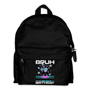Birthday Gamer VR - Kinder Rucksack - Schwarz - Vorne
