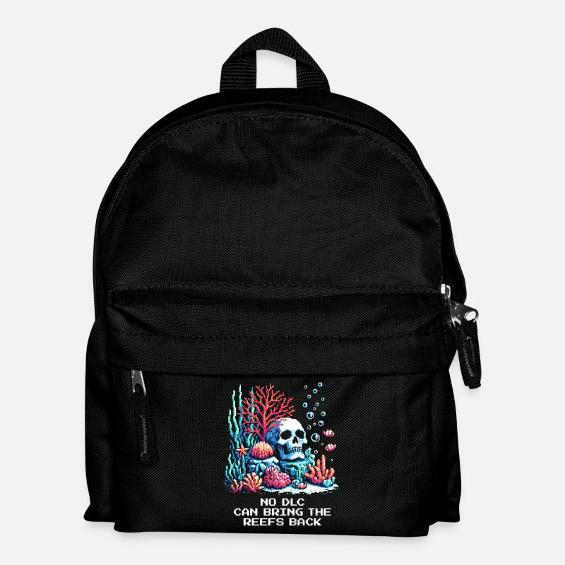 Aucun DLC ne ramène les récifs | Récif corallien - Sac à dos Enfant - noir
