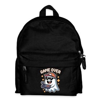 Retro Gamer Halloween Geist - Kinder Rucksack - Schwarz - Vorne