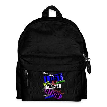 Lost in Translation - Kids' Backpack - black - Front