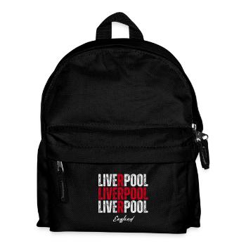 Liverpool England, English Pride - Kids' Backpack - black - Front