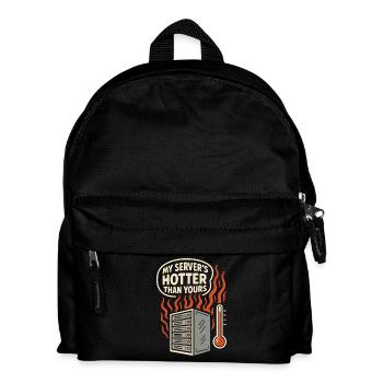 Network Infrastructure Rack and Stack Engineer - Kids' Backpack - black - Front