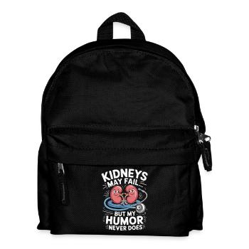 Dialysis Nurse Kidneys May Fail Hospital Nurse - Kinder Rucksack - Schwarz - Vorne