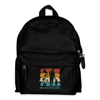 Best Dayi (Uncle) in the World - Türk Style Uncle - Kids' Backpack - black - Front