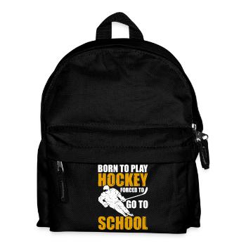 Hockey Hockey sur glace Cadeau pour joueur de hockey sur glace - Sac à dos Enfant - noir - Devant