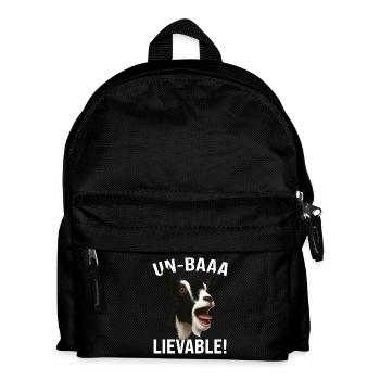 Chèvre Chèvre Élevage Chèvre Agriculteur Chèvre Dicton - Sac à dos Enfant - noir - Devant
