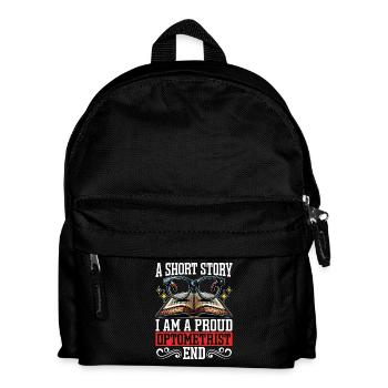 Optométriste Une courte histoire Je suis un ophtalmologiste fier - Sac à dos Enfant - noir - Devant