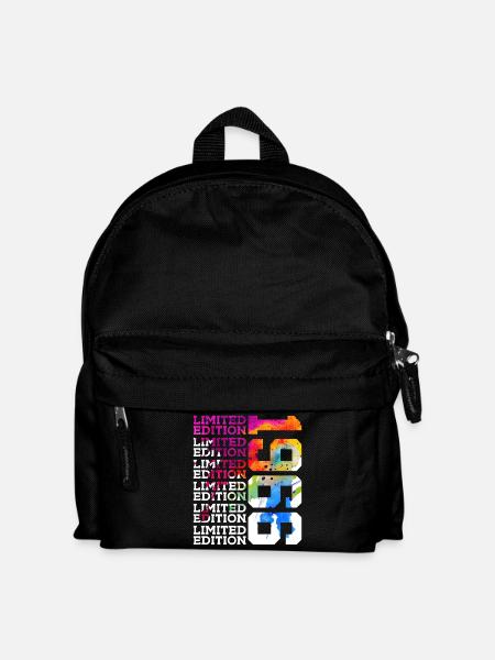 LIMITED EDITION 1966 60 JAHRE 60. GEBURTSTAG - Kinder Rucksack - Schwarz