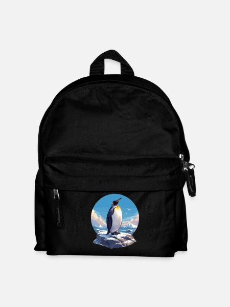 Pinguine Pinguin - Kinder Rucksack - Schwarz