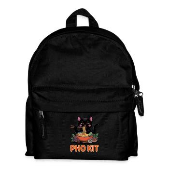Pho Kit Bol de nouilles Foodie Asiatique - Sac à dos Enfant - noir - Devant