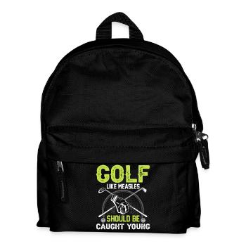Golf - Kinder Rucksack - Schwarz - Vorne