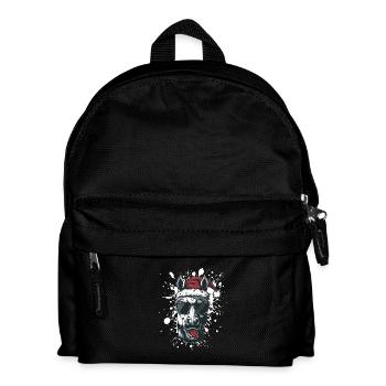 Horse Christmas Funny - Kids' Backpack - black - Front