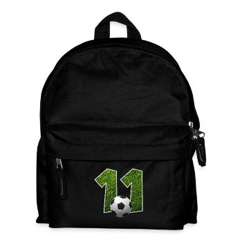 NO. 11 NUMBER 11 FOOTBALL 11TH BIRTHDAY - Kids' Backpack - black - Front