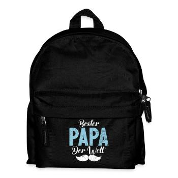 Best Dad in the World Father's Day Men - Kids' Backpack - black - Front