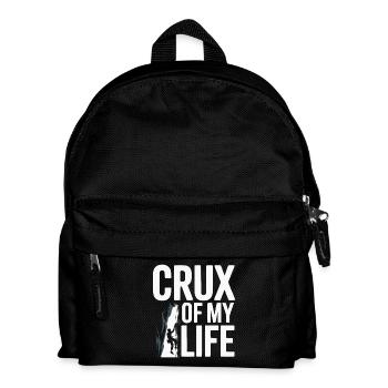 Rock Climbing Mountain Climb Carabiner Bouldering - Kids' Backpack - black - Front