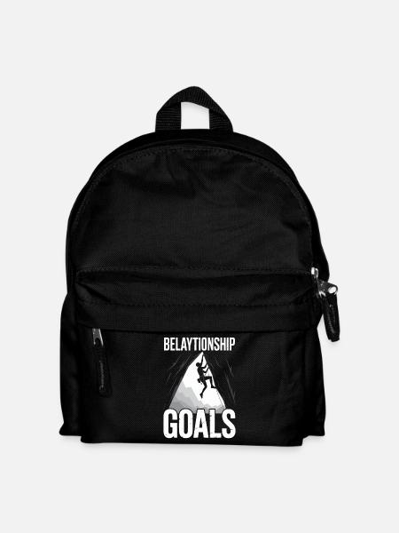 Rock Climbing Mountain Climb Carabiner Bouldering - Kids' Backpack - black