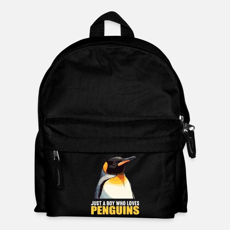 Pinguine Pinguin - Kinder Rucksack - Schwarz