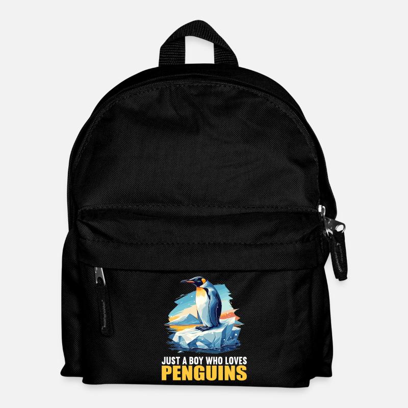 Pinguine Pinguin - Kinder Rucksack - Schwarz