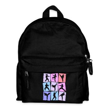 Taekwondo Karate Martial Arts Women Children Girls - Kids' Backpack - black - Front