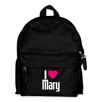 J’aime Marie Coeur Rose J’aime Marie - Sac à dos Enfant - noir - Devant