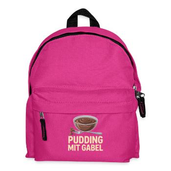 Pudding à la fourchette - Sac à dos Enfant - fuchsia - Devant