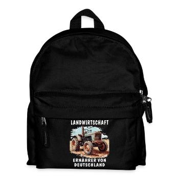 SOUTIEN DE L’AGRICULTURE EN ALLEMAGNE - Sac à dos Enfant - noir - Devant