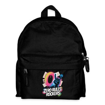 Zero Rules Rockers Musique Punk Rock - Sac à dos Enfant - noir - Devant