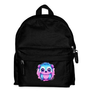 Colorful cuddly monster - Kids' Backpack - black - Front