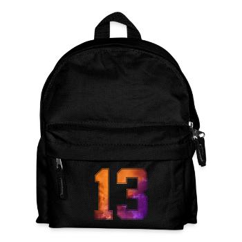 NR. 13 NUMMER 13 COLLEGE 13. GEBURTSTAG - Kinder Rucksack - Schwarz - Vorne