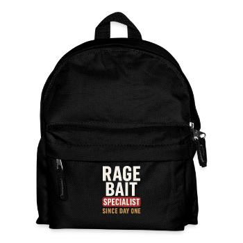 Spécialiste de l’appât de rage depuis le premier jour, drôle de dicton - Sac à dos Enfant - noir - Devant