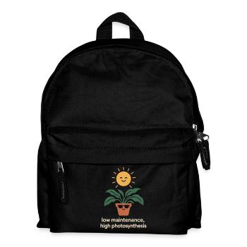 Funny garden humor, plant lover, - Kids' Backpack - black - Front