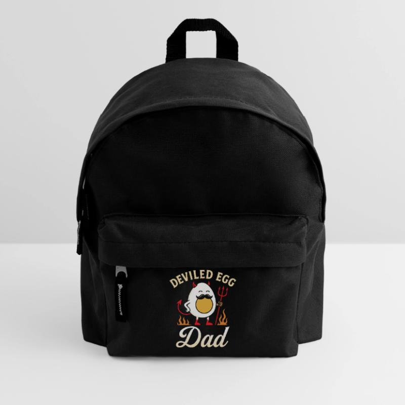 Deviled Egg Dad Thanskgiving Dinner Kids' Backpack