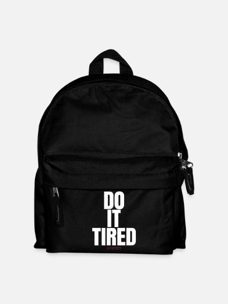 Do It Tired - Kids' Backpack - black