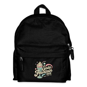 Soda Fountain 1958 - Kinder Rucksack - Schwarz - Vorne