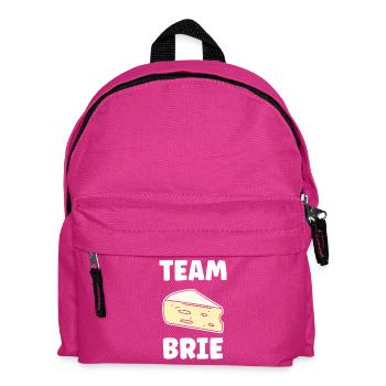 Humour fromage brie - Sac à dos Enfant - fuchsia - Devant