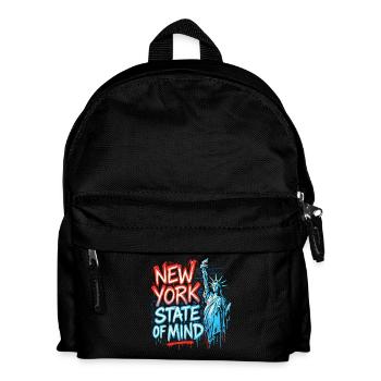 New York State of Mind – Graffiti Street Art Look - Kids' Backpack - black - Front