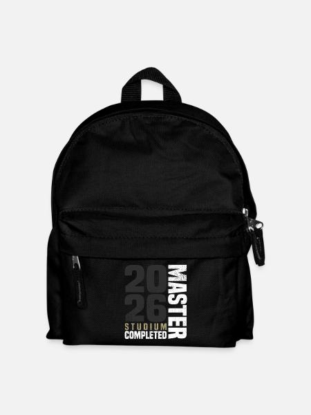 Master Abschluss 2026 - Kinder Rucksack - Schwarz