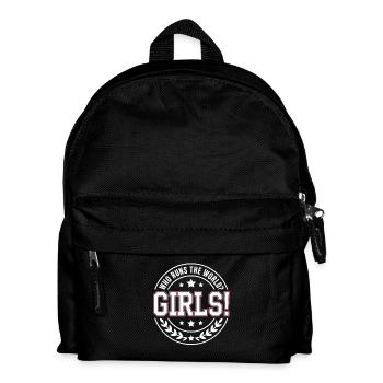 Women Power Who Runs The World Girls Power Girl - Kids' Backpack - black - Front