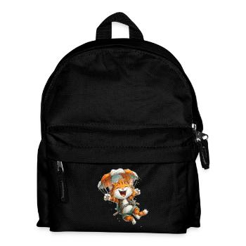 Paraglider Cat Aerial Adventure - Kids' Backpack - black - Front