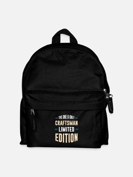 Craftsman Limited Edition Typo - Kinder Rucksack - Schwarz