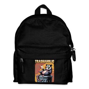 Funny Opossum - Kinder Rucksack - Schwarz - Vorne