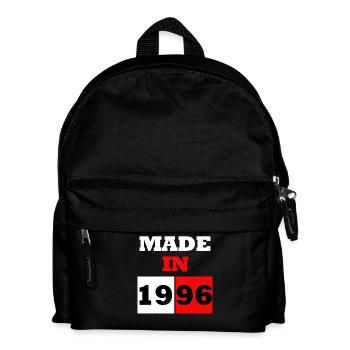 Né en 1996 Bloc Vintage - Sac à dos Enfant - noir - Devant