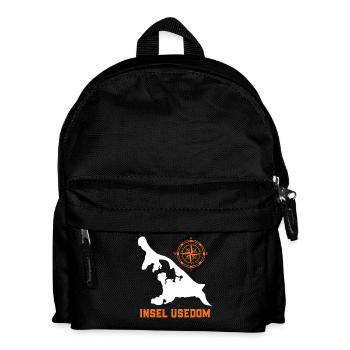 Island USEDOM BALTIC SEA Holiday Lighthouse Funny - Kids' Backpack - black - Front