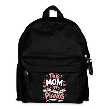 Piano Saying Piano Funny Piano Gift - Kids' Backpack - black - Front