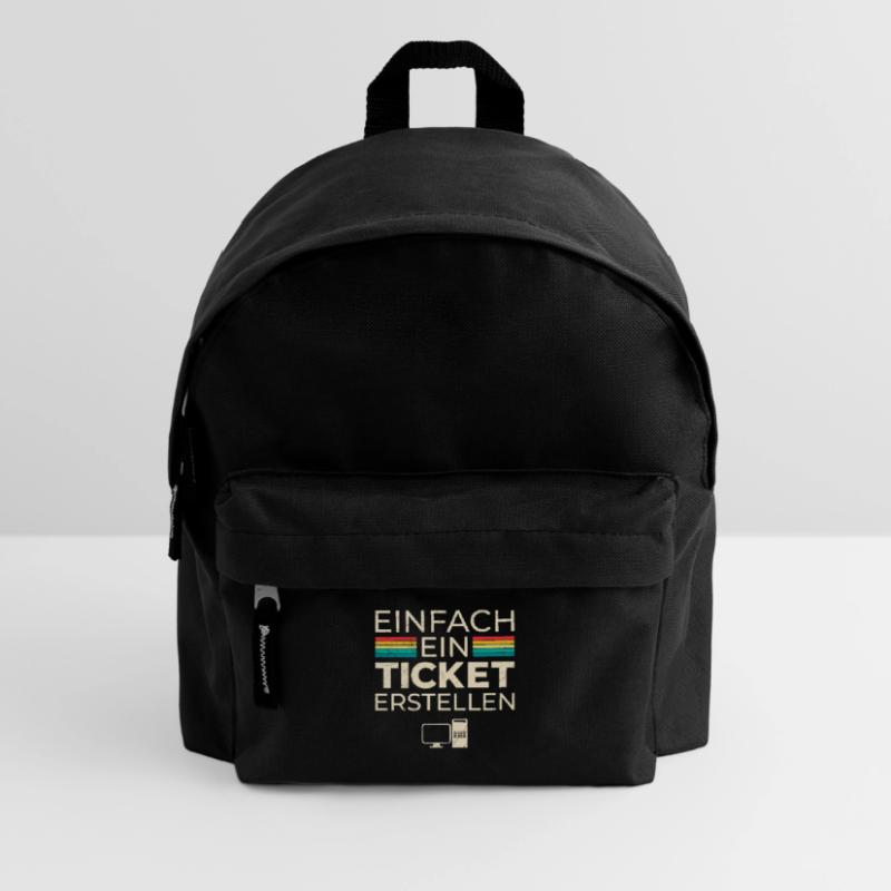 Science Coder CRÉEZ SIMPLEMENT UN BILLET DRÔLE Sac à dos Enfant